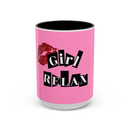 Girl Relax Coffee Mug (11, 15oz)